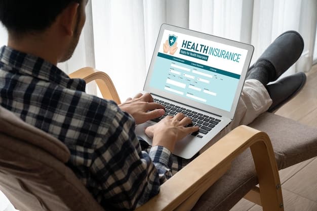 A person using a laptop to search for doctors within a specific health plan's network, with a focus on the search bar and the list of providers displayed.