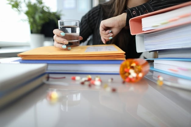 A person organizing documents, including medical bills and insurance paperwork, in a well-organized filing system, symbolizing preparation for a health insurance appeal.