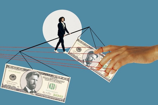 A visual representation of a deductible as a financial barrier, with a person trying to climb over it to access healthcare services. Use colors to symbolize the cost and the ease of access after the deductible is met.