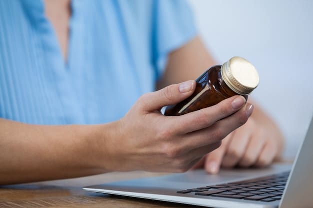 A close-up shot of a prescription bottle along with an HSA debit card, symbolizing using HSA funds for medical expenses.