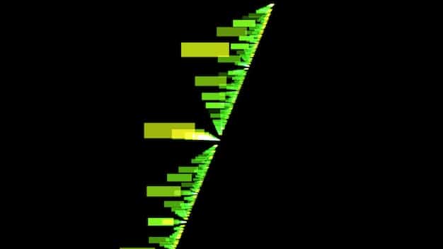 A split image: on one side, an upward-trending stock chart overlaid on a cityscape representing growth potential; on the other side, a tranquil image of a bond certificate resting on a wooden desk, symbolizing stability.