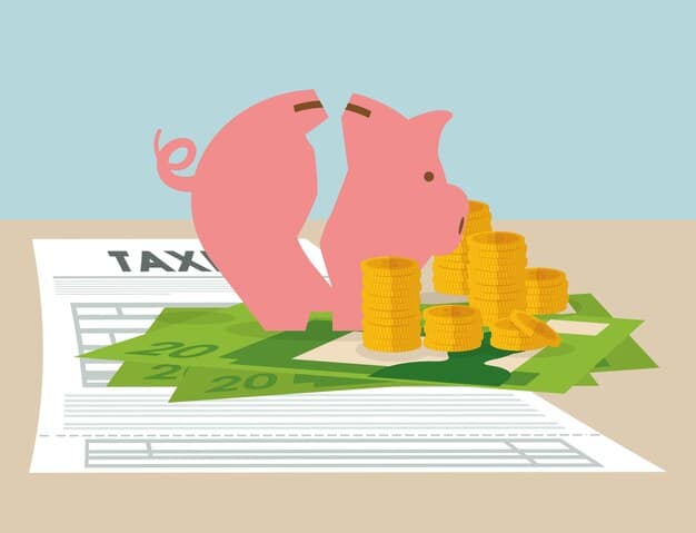 A detailed graphic illustrating the triple tax benefits of an HSA: tax-deductible contributions, tax-free growth, and tax-free withdrawals for qualified medical expenses.