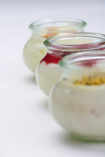 Diversity of fermented foods like kimchi, yogurt, and sauerkraut, illustrating natural sources of probiotics.