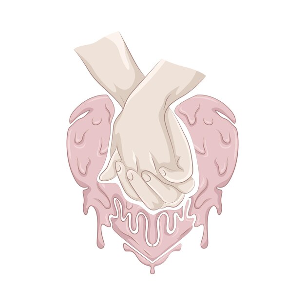 Two hands holding firmly but gently, symbolizing support, trust, and healthy boundaries within a relationship.