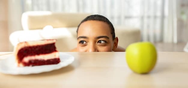 An individual practicing mindful eating, focusing on each bite with intention and awareness, emphasizing the integration of mindfulness into everyday activities, and highlighting Comparison/Analysis: Mindfulness vs. Meditation: Understanding the Key Differences and Benefits in practice.