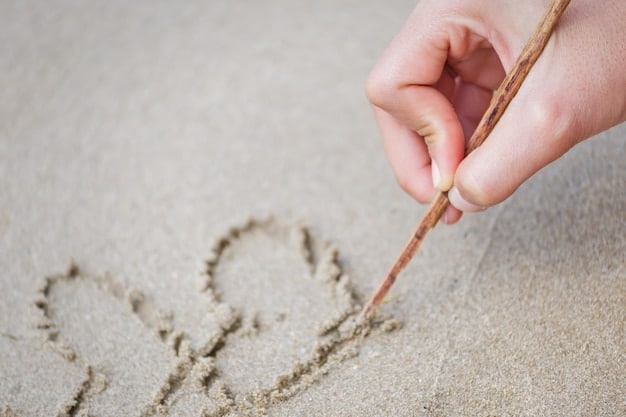 A person drawing a line in the sand, symbolizing setting a boundary. The background is a calm beach at sunset, representing peace and the act of self-care. The image underscores the importance of How to Set Healthy Boundaries: A Step-by-Step Guide to Protecting Your Mental Wellness.