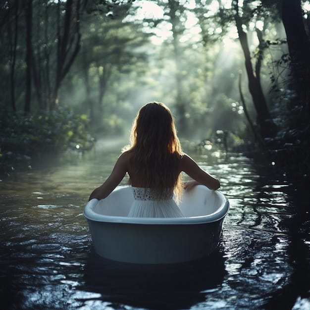 A serene individual sitting in a meditative pose, hands resting gently on their lap, bathed in soft, natural light. The background features calming greenery, symbolizing growth and peace, emphasizing the connection between mindfulness and How to Practice Self-Compassion: A Guide to Treating Yourself with Kindness and Understanding.